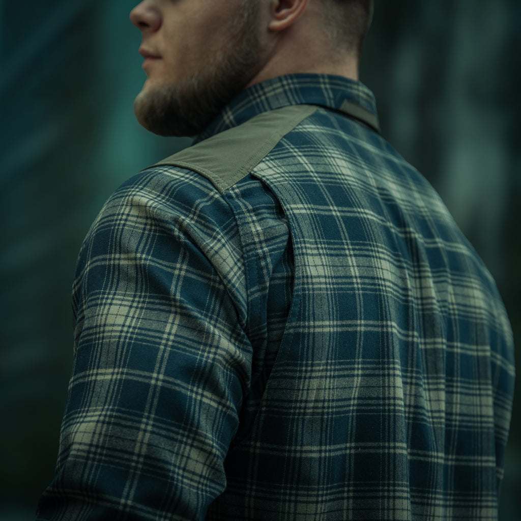 M-Tac сорочка Redneck Shirt Olive/Navy Blue