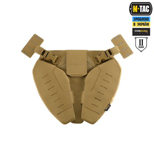 M-Tac Балістичний захист паху Groin Protection GEN.II 2 клас захисту (FMS) Coyote