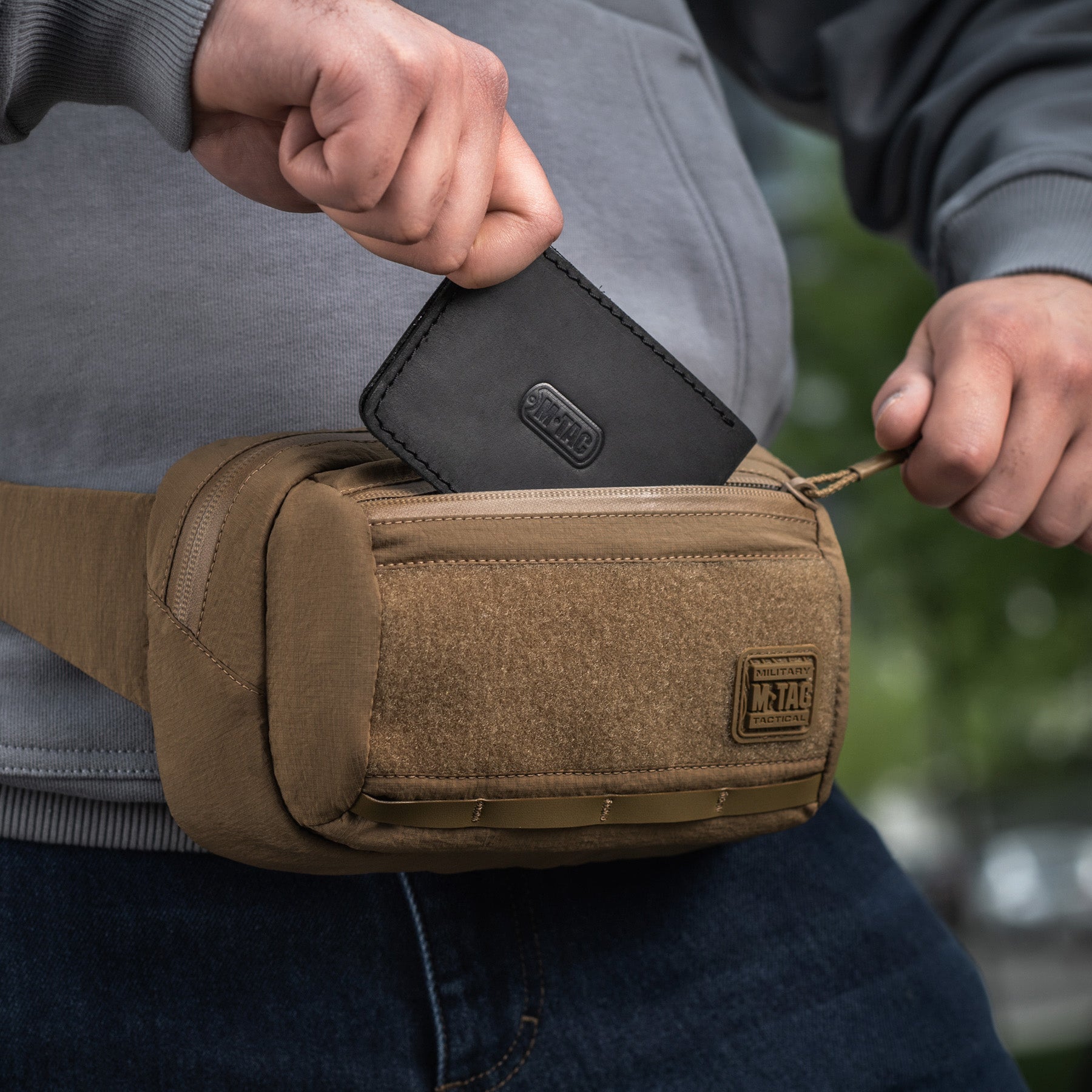 M-Tac сумка City Waist Bag з липучкою Lite-C Elite Coyote