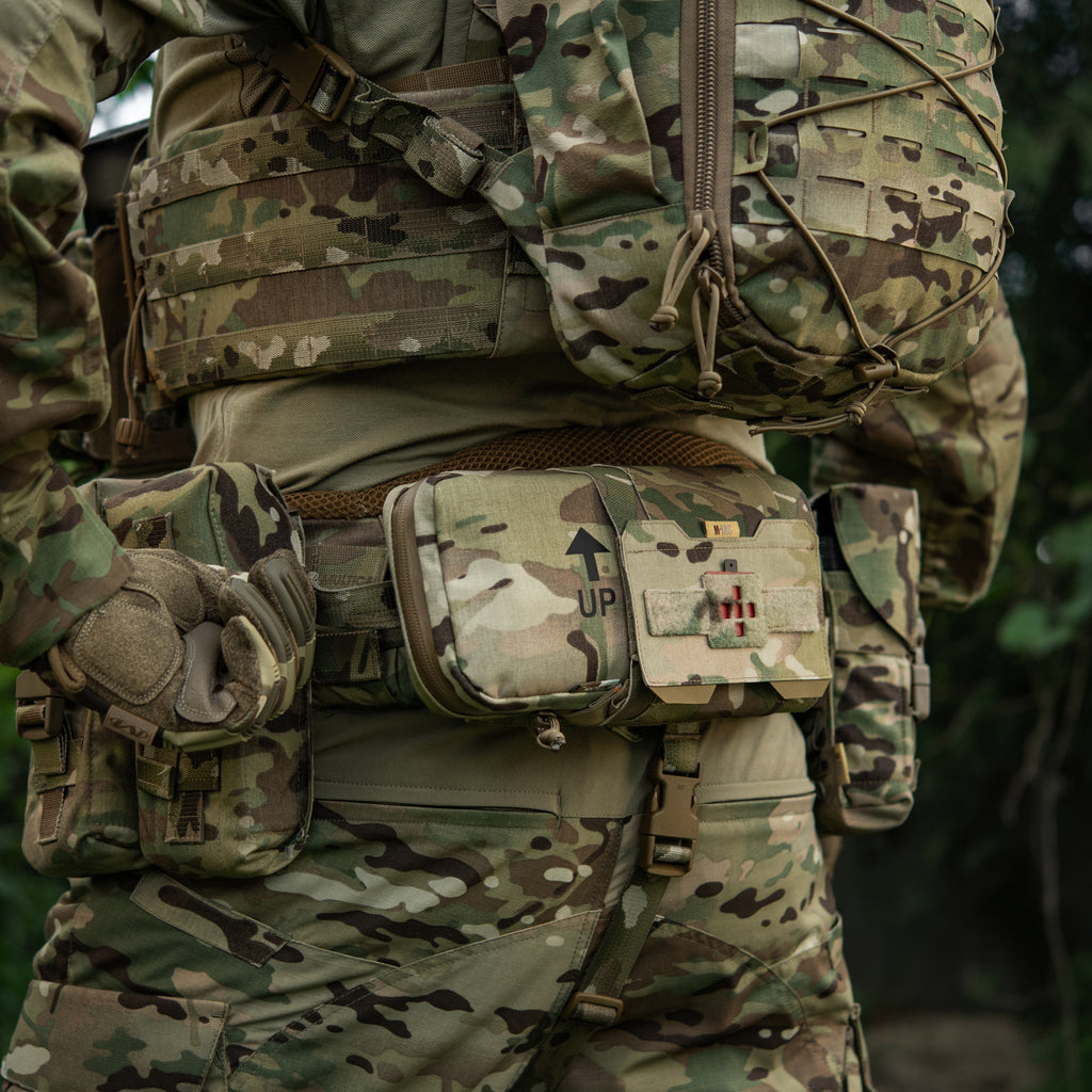 M-Tac підсумок медичний горизонтальний Large Elite Multicam