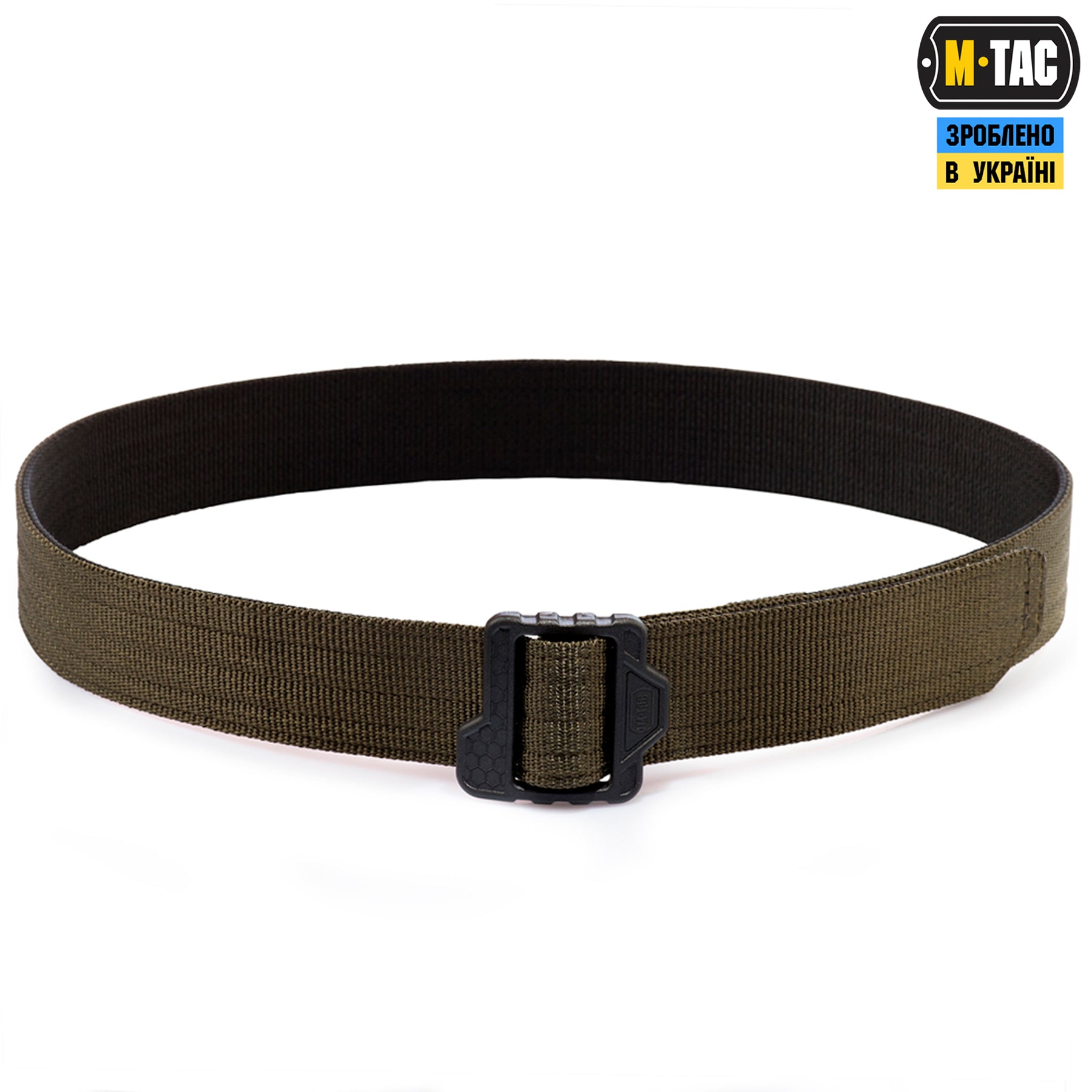 M-Tac ремінь Double Duty Tactical Belt Hex Olive/Black