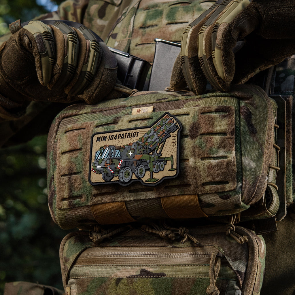 M-Tac нашивка MIM-104 Patriot (PVC)