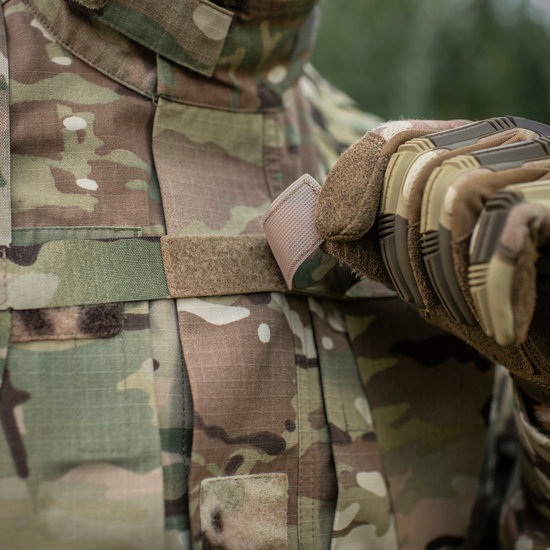 M-Tac ремені плечові для тактичного пояса Laser Cut Multicam
