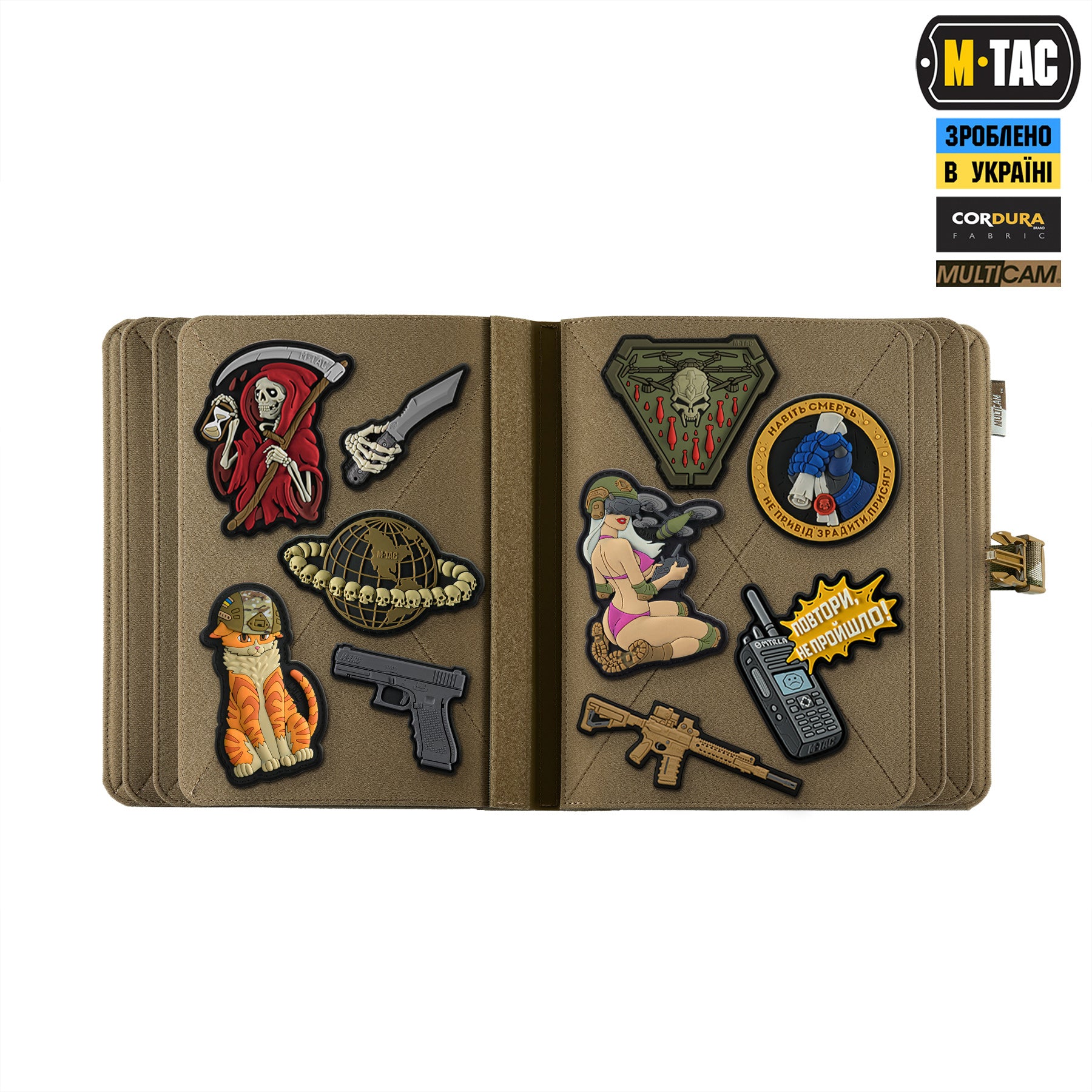 M-Tac альбом Patch Book Elite Multicam