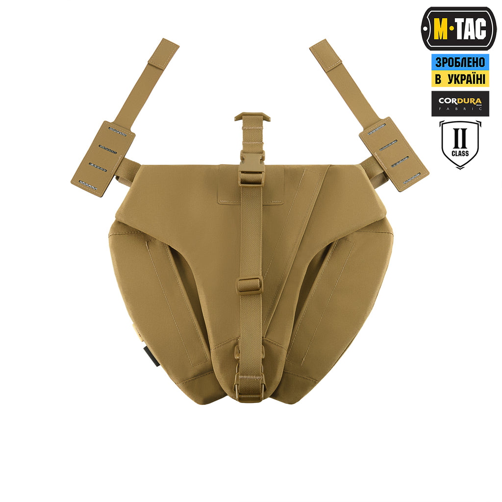 M-Tac Балістичний захист паху Groin Protection GEN.II 2 клас захисту (FMS) Coyote