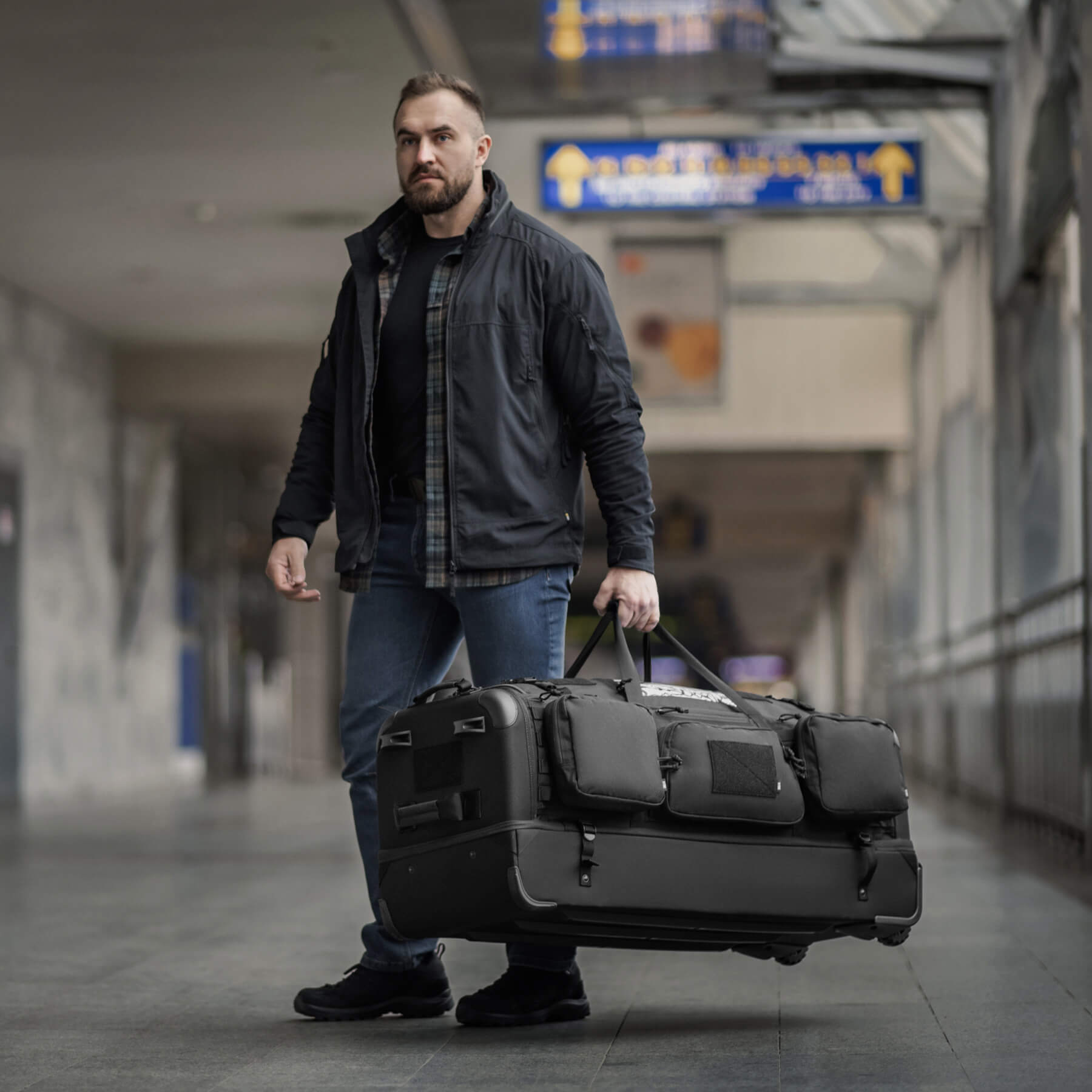 M-Tac сумка транспортна 185л Black