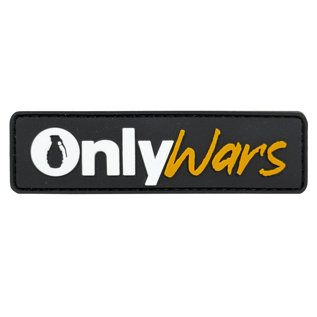 ПАТЧ ONLY WARS BLACK/YELLOW