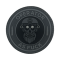 Патч OPERATOR AS FUCK BLACK