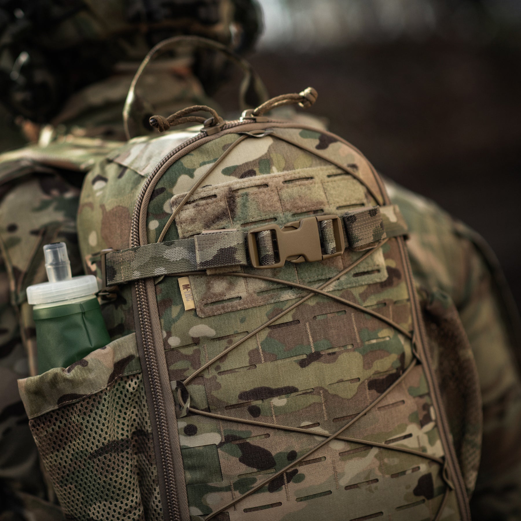 M-Tac рюкзак Sturm з ергономічними лямками Elite Multicam