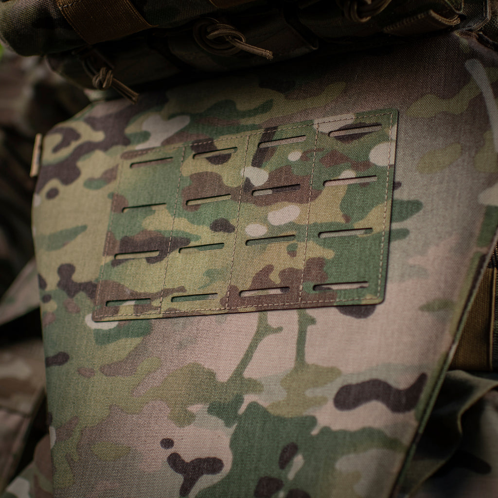 M-Tac фартух протиуламковий з балістичним пакетом 2 клас Laser Cut Multicam