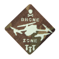 Патч Camotec Dron Zone Multicam/Люмін