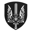 Шеврон Camotec СБУ (7*9) Чорний