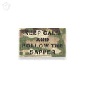 Патч "Keep calm and follow the sapper"
