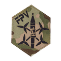 Патч LC FPV Dron Multicam