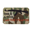 Патч LC I`m the weapon MC
