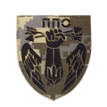 Патч LC ППО Піксель/Чорний