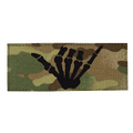 Патч LC Рука Шака Скелет Multicam/Чорний