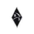 Вишитий патч «White Scythe»