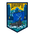Патч ПВХ місто Дніпро кольоровий