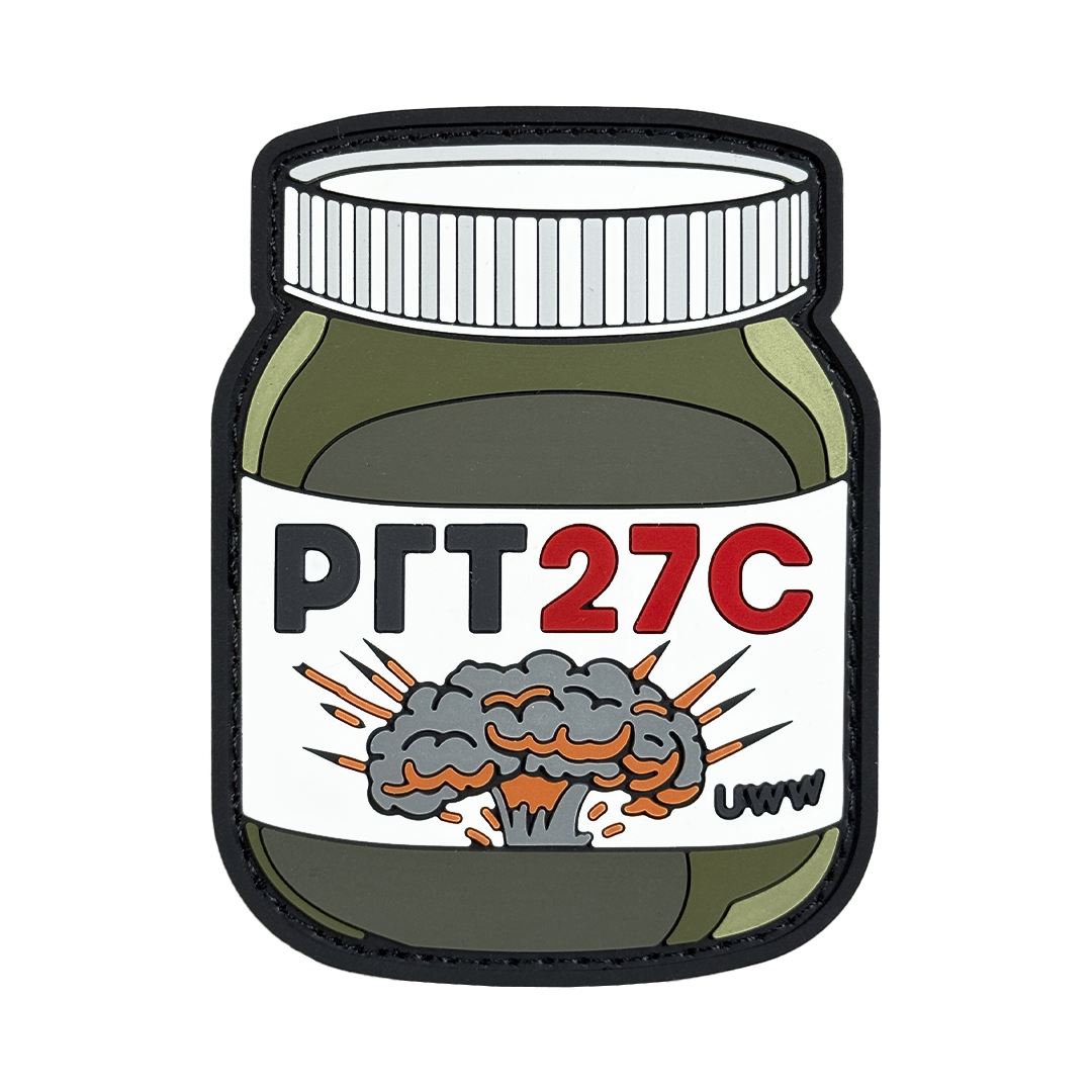 Патч ПВХ баночка ргт27с