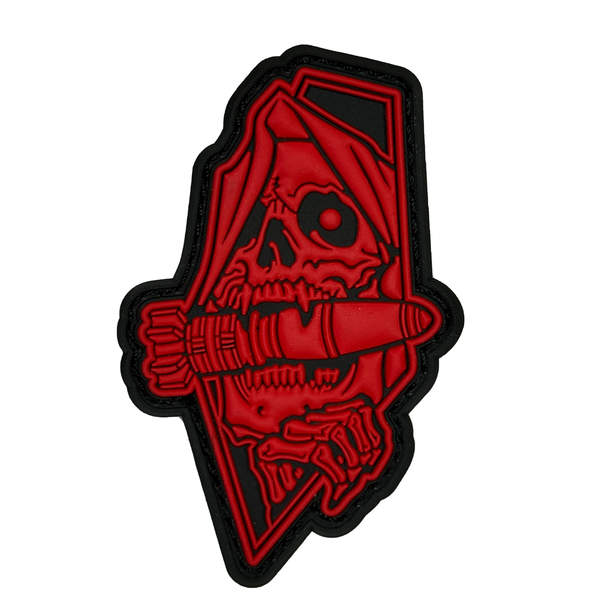 Патч пвх Death Delivery Red