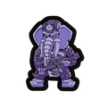ПВХ патч СЛОН FM "MINI" Purple