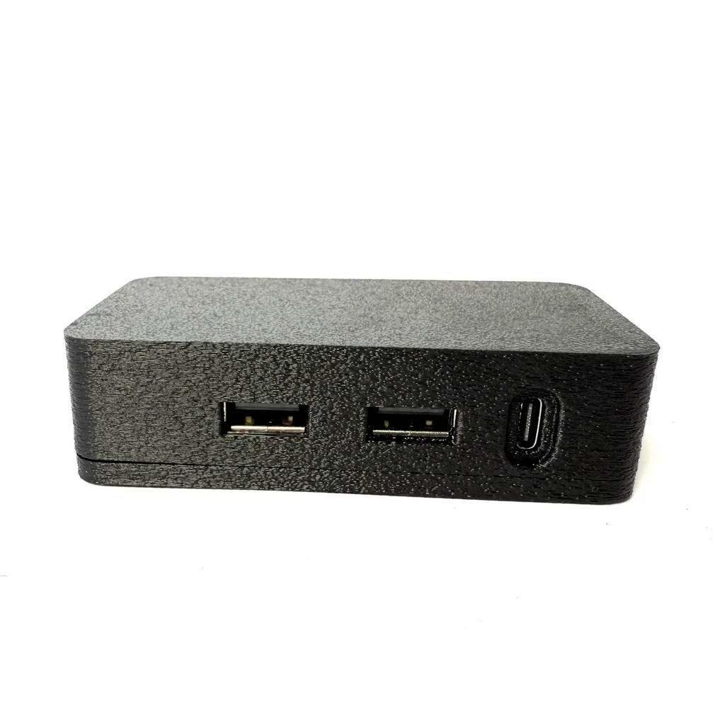 Перехідник блок живлення для заряджання телефона від fpv батареї 2 USB + 1 TYPE - C виходи Kiborg