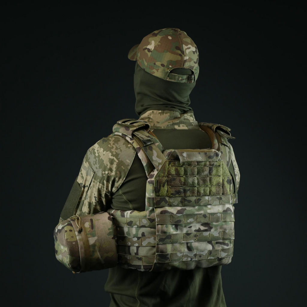 Підсумок Militex (M) для захисту навушників навушники Cordura original USA Мультикам