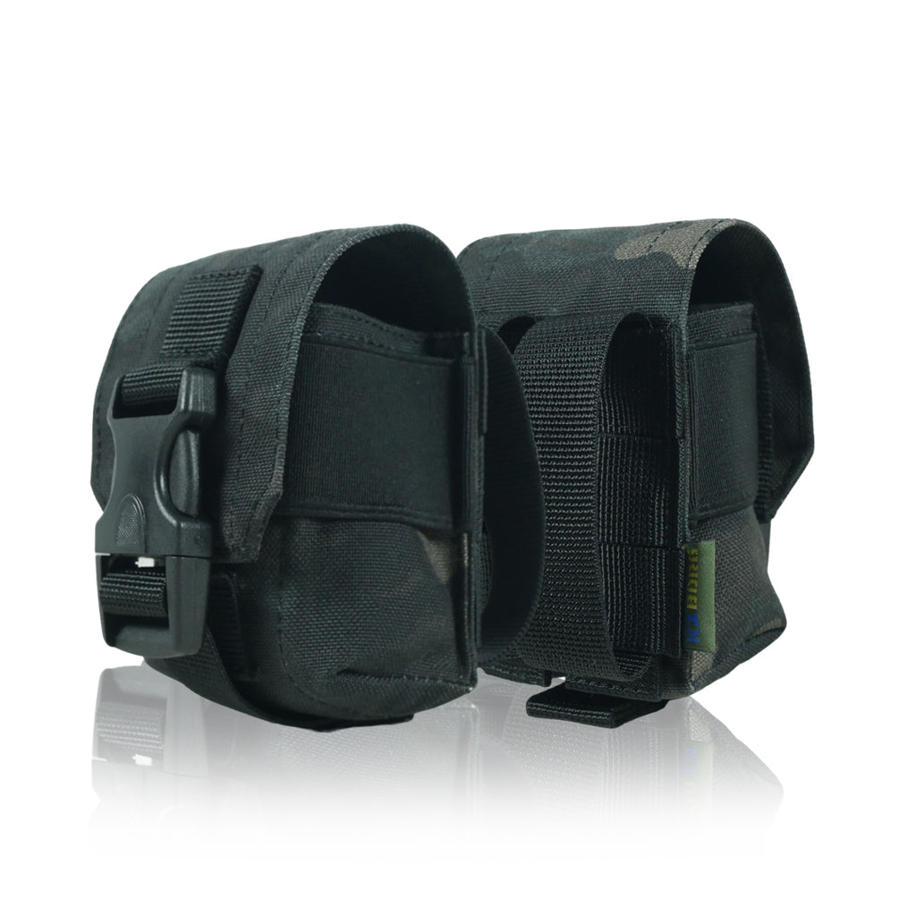 Підсумок під 1 гранату Kiborg GU Single Mag Pouch (Чорний мультикам)