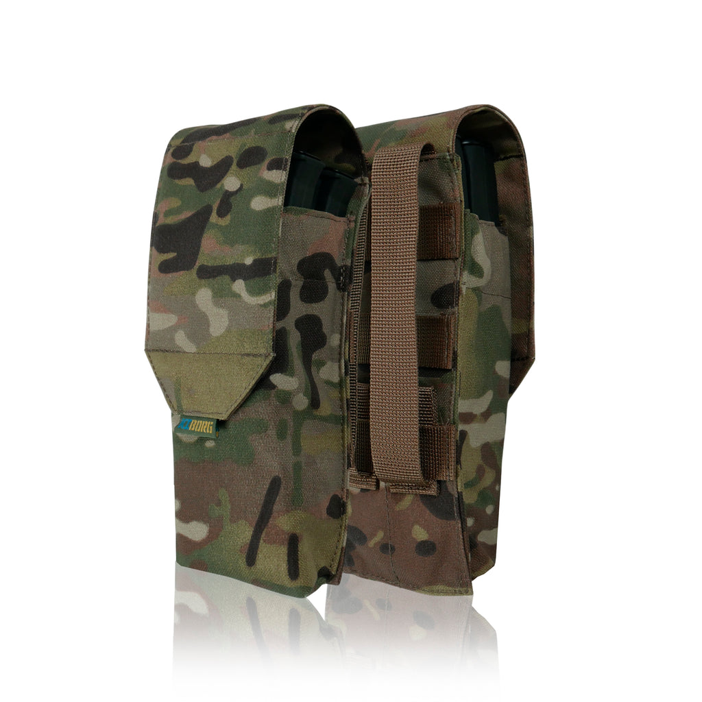 Підсумок під 2 магазина KIBORG GU Double Mag Pouch Мультикам