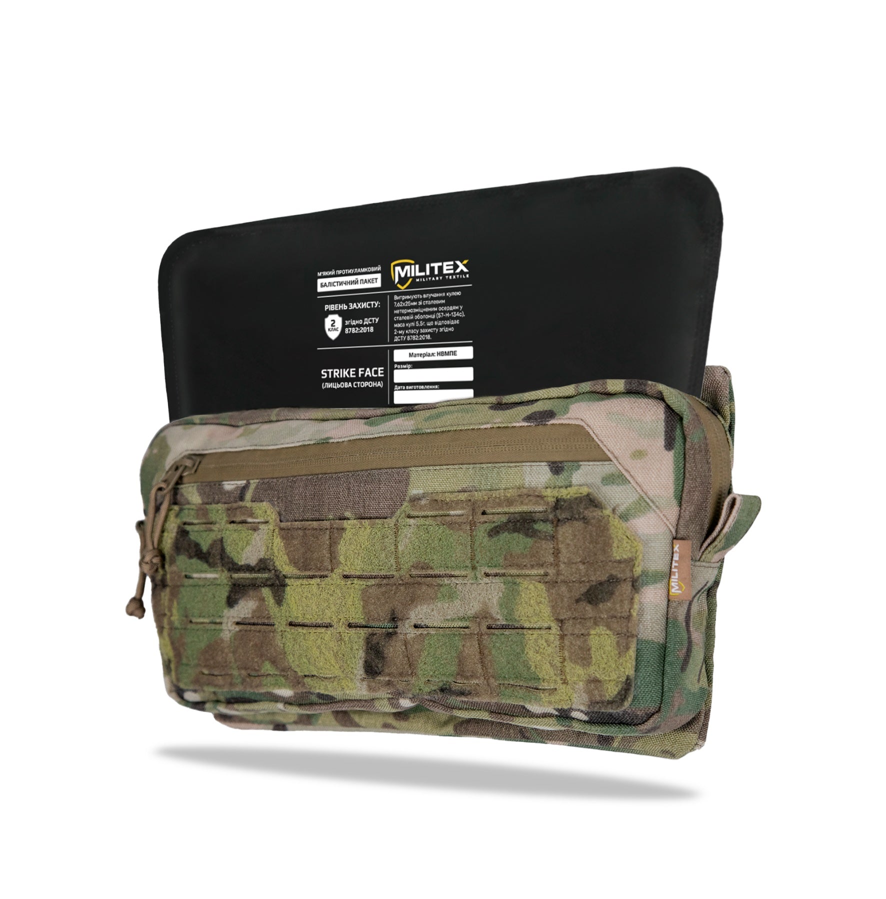 Підсумок під захист живота Militex Мультикам з Cordura original USA (M) з балістичним захистом 2 класу