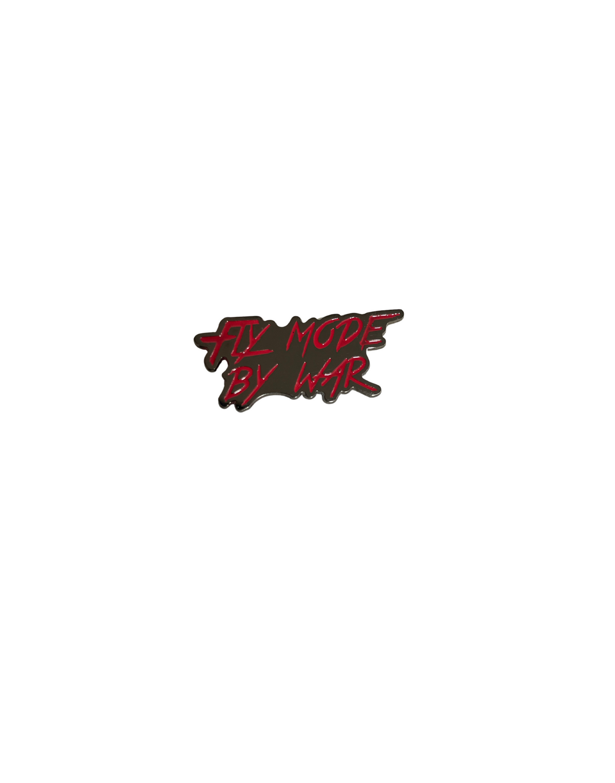 Пін «FLY MODE BY WAR» red