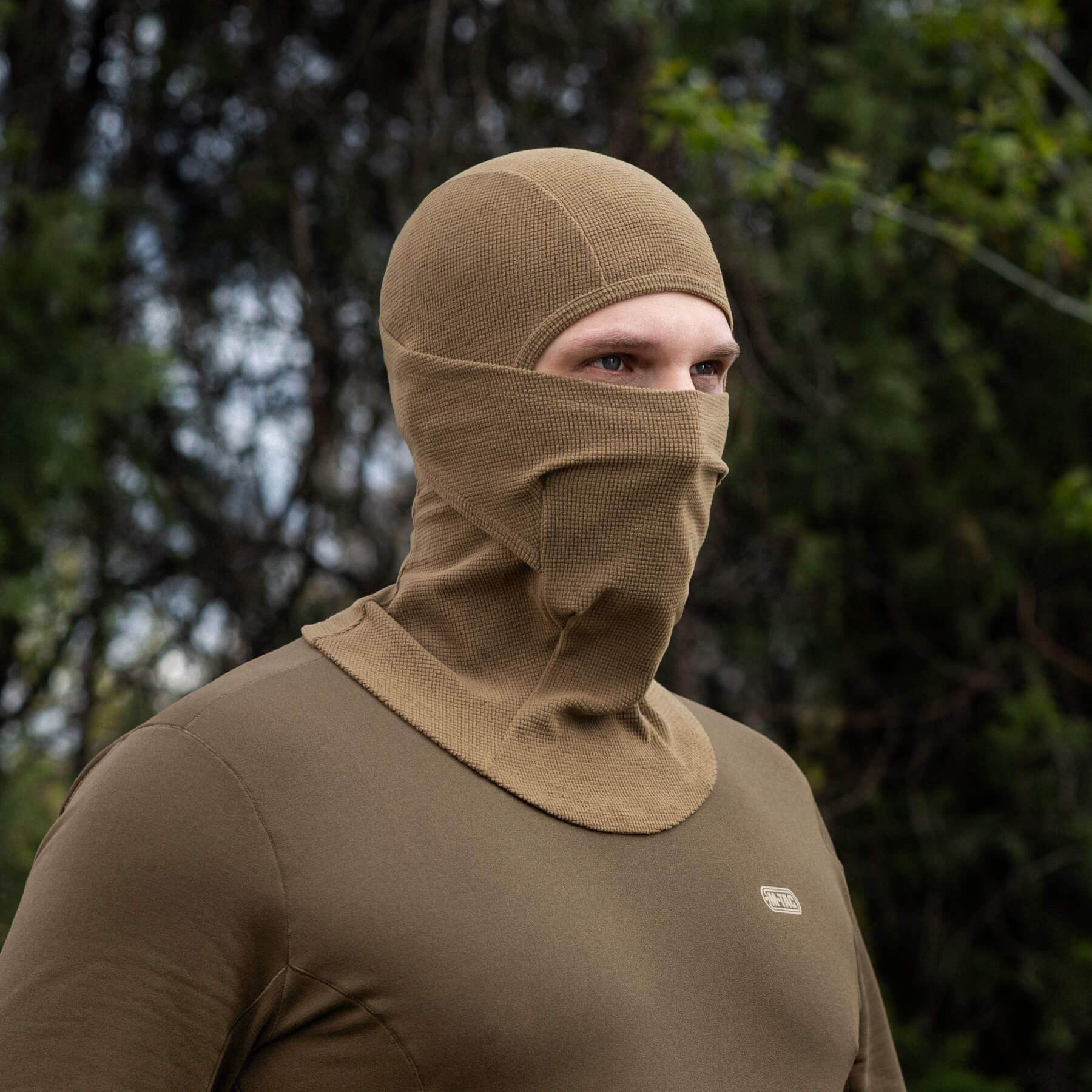 M-Tac балаклава-ніндзя Pro мікрофліс ріп-стоп Tan