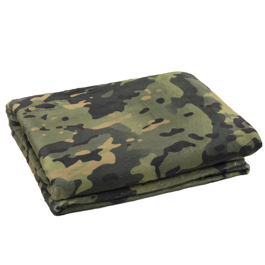 Ковдра флісова Norby Group, 160х180 см. Multicam Tropic