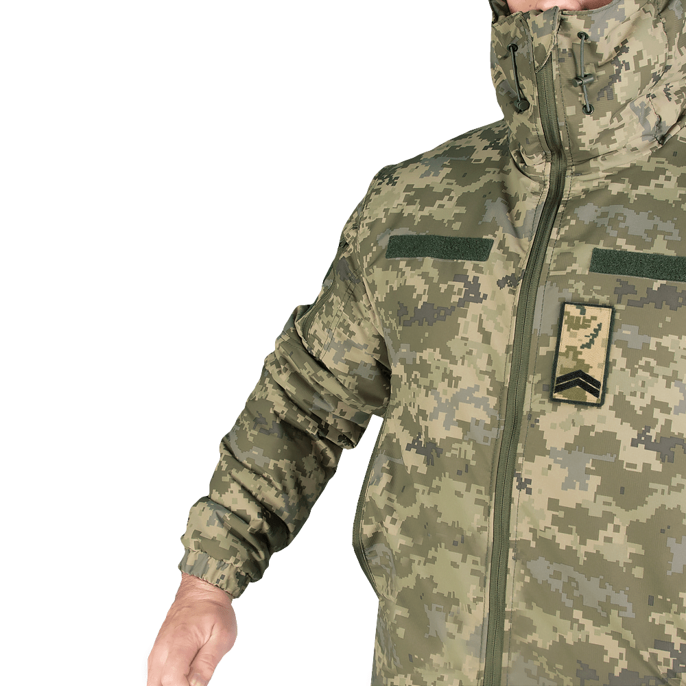 Погон/липучка ЗСУ Молодший Сержант Піксель