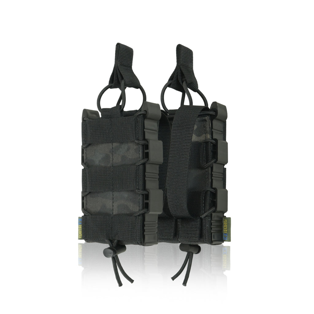 Посилений підсумок Kiborg GU Single Mag Pouch Чорний мультикам