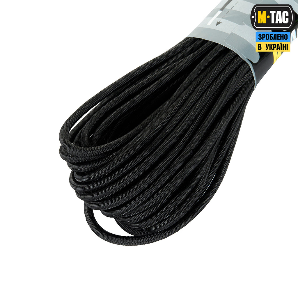 M-Tac паракорд Shock-Cord 3 mm Black 15м