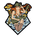 ПВХ патч "ANIME GIRL" руда