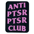ПВХ патч  «ANTI PTSR» рожевий