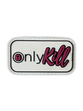 ПВХ патч "ONLYKILL" рожевий