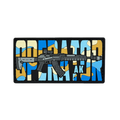 ПВХ патч «OPERATOR AK» blue camo