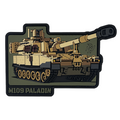 ПВХ патч "ТЕХНІКА M109 PALADIN"