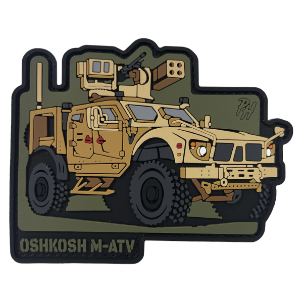 ПВХ патч "ТЕХНІКА OSHKOSH M-ATV"