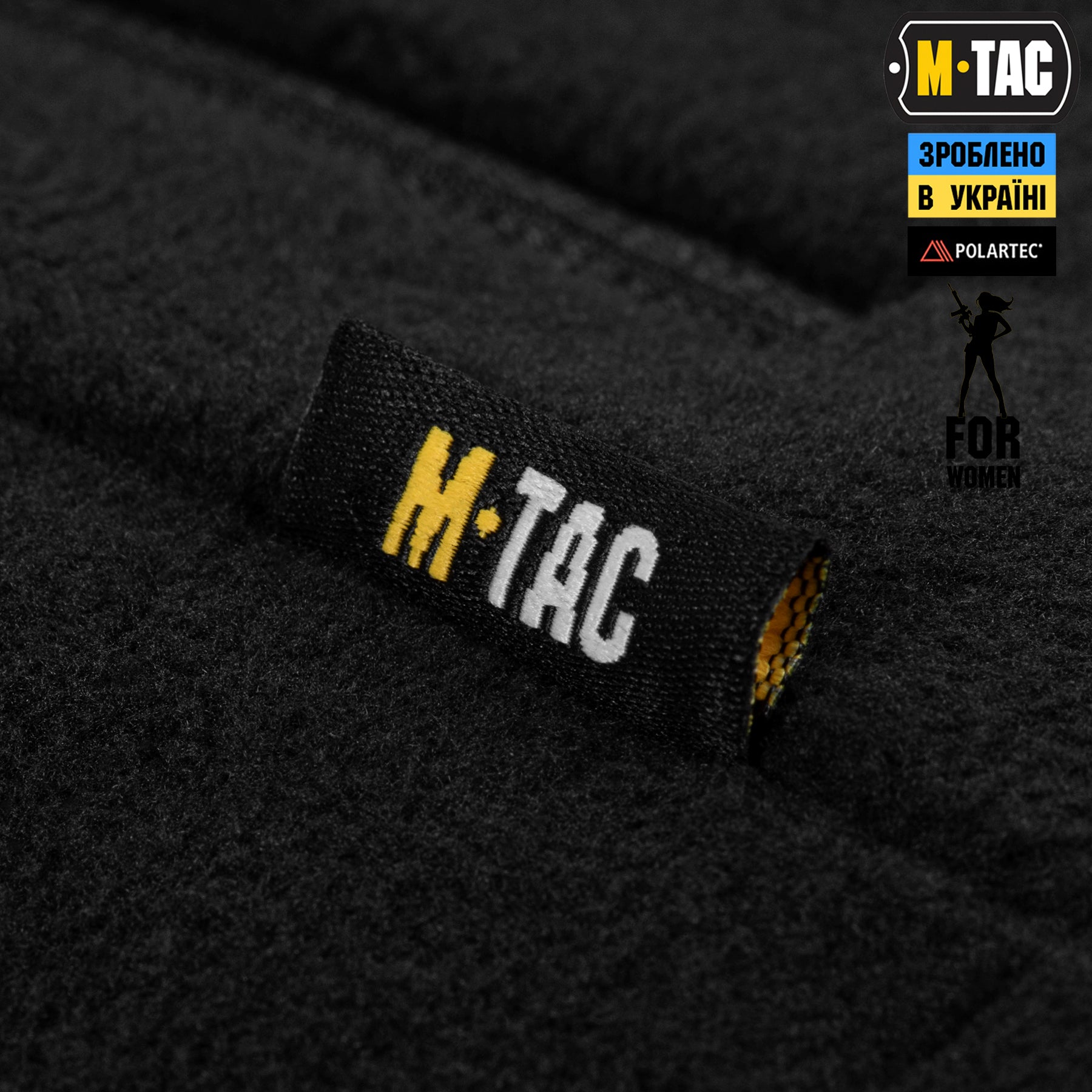 M-Tac куртка Combat Fleece Polartec Jacket Lady Black