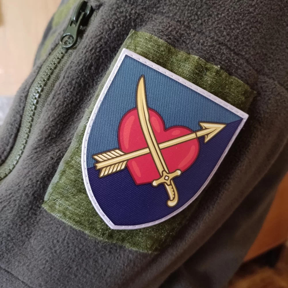 Шеврон ПВХ ЗСУ 39 окрема бригада берегової оборони імені Чорноморських козаків Військово-Морських Сил