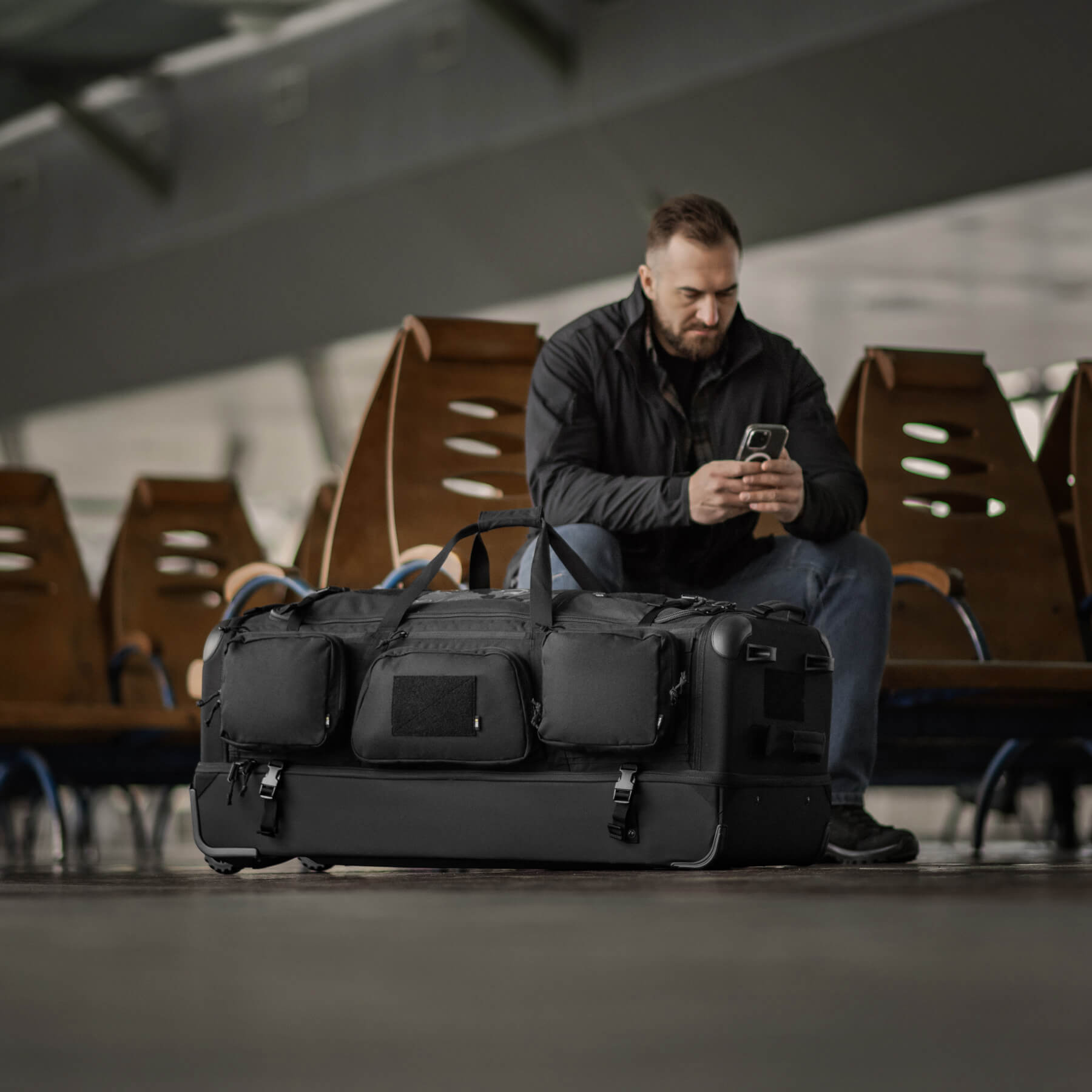 M-Tac сумка транспортна 185л Black