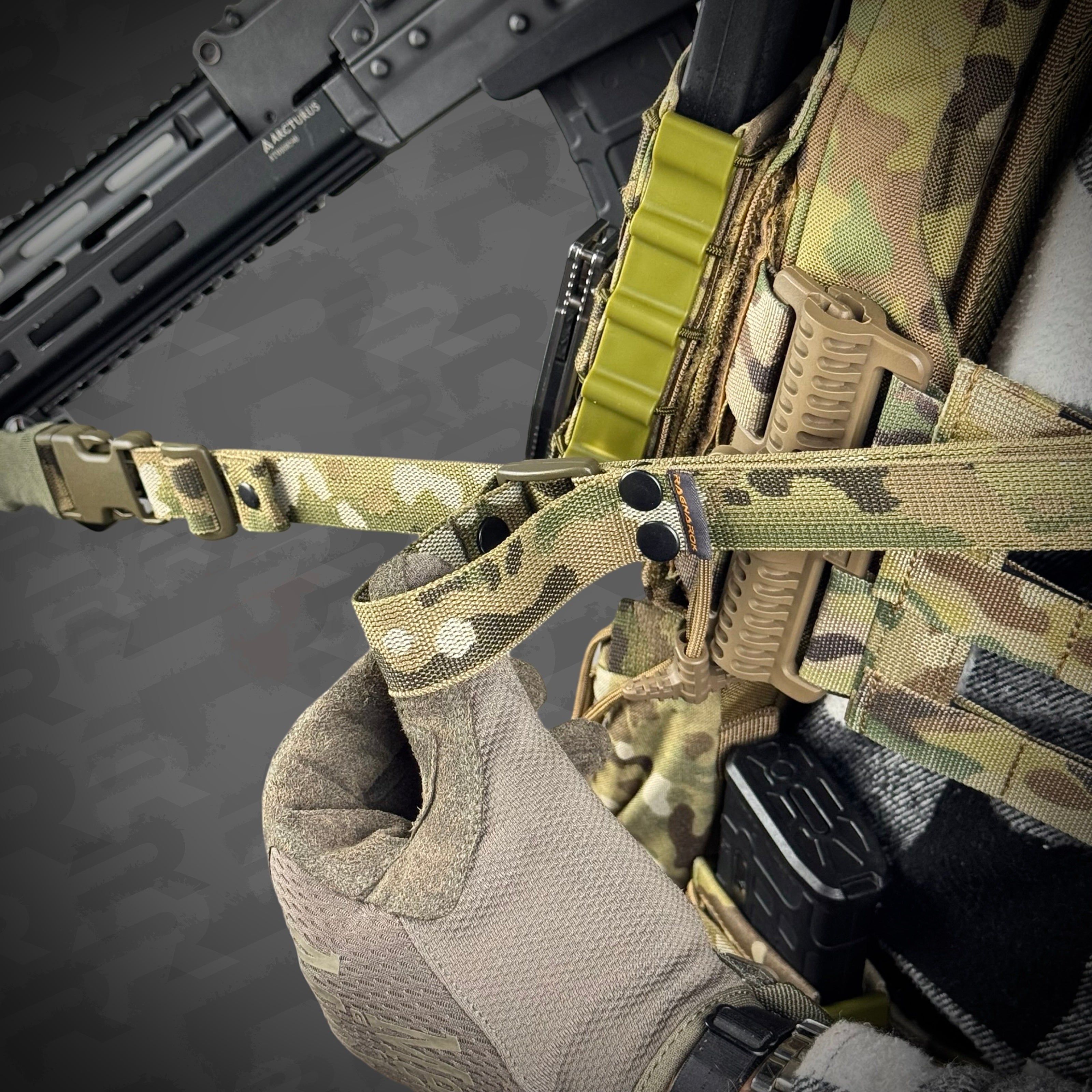 Ремінь збройовий одно/двоточковий RAGNAROK "ODIN" Gen.II carbine Мультикам