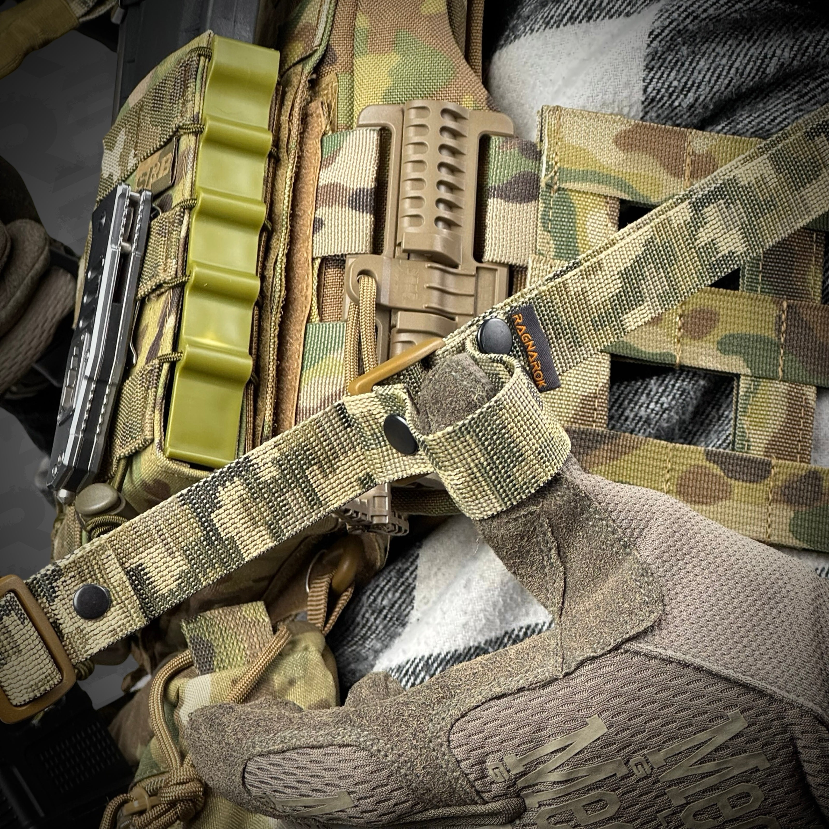 Ремінь збройовий одно/двоточковий RAGNAROK "ODIN" Gen.II carbine Піксель