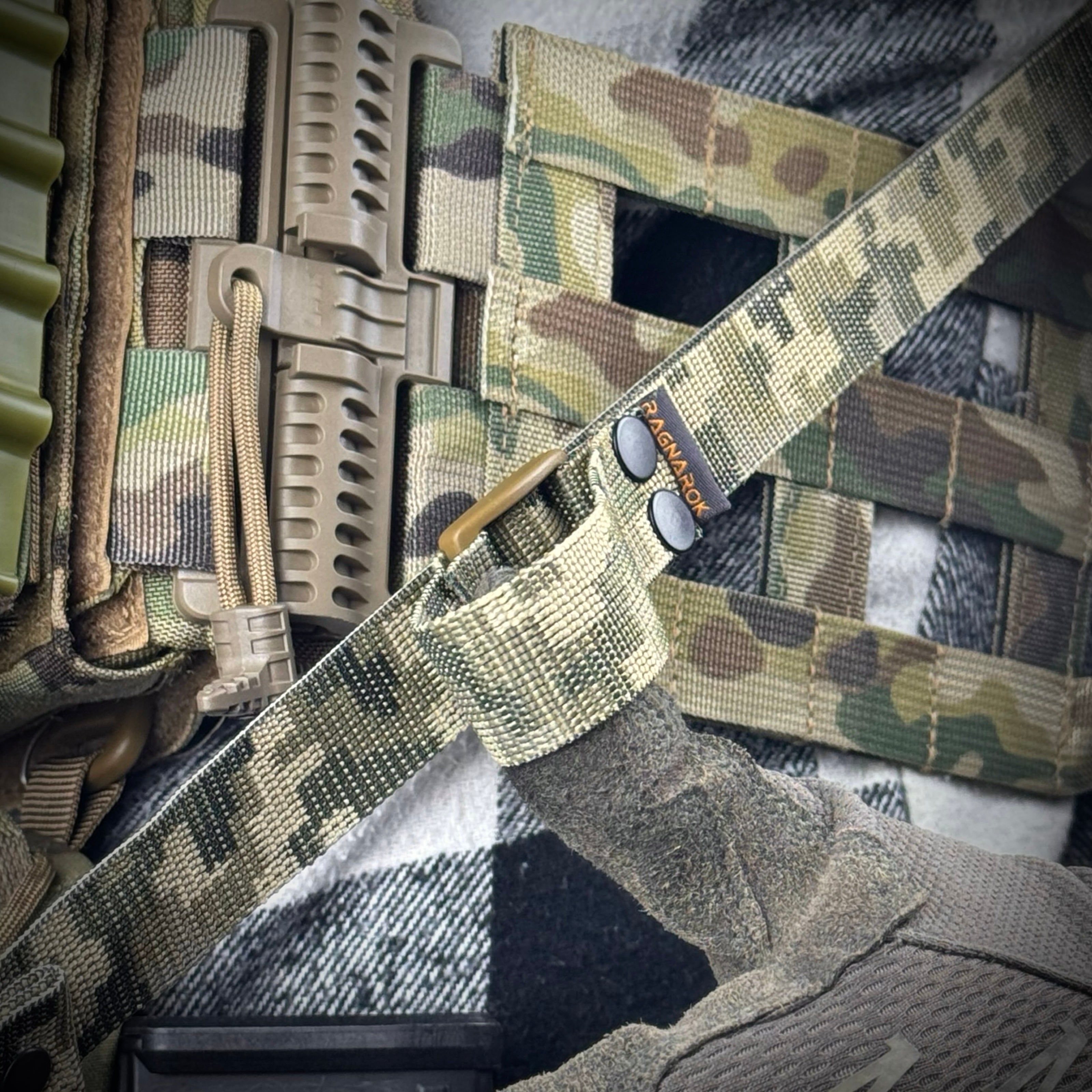 Ремінь збройовий одно/двоточковий RAGNAROK "ODIN" Gen.II sling Піксель