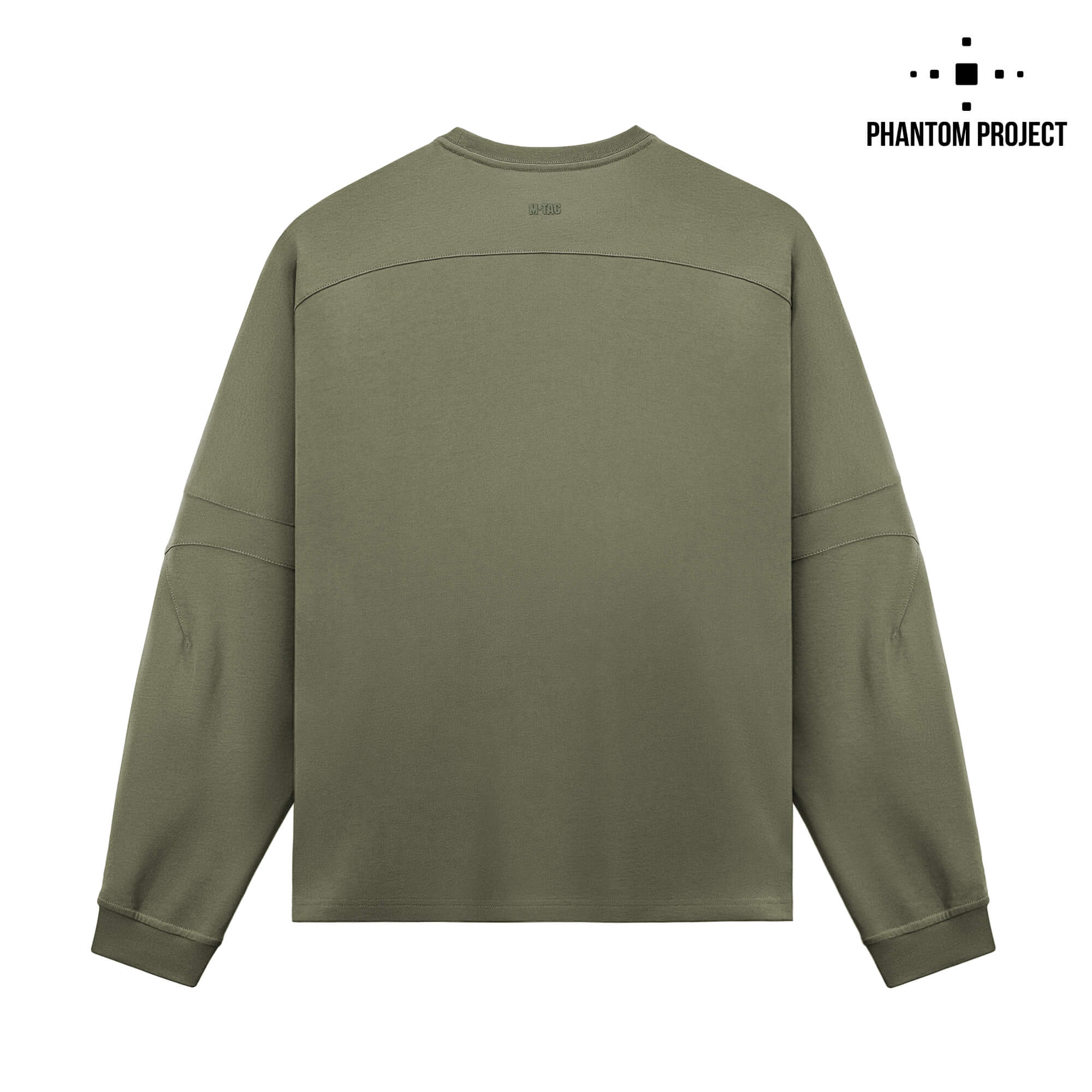 Phantom Project/M-Tac футболка Long Zipper combo Cotton Nylon Light Olive